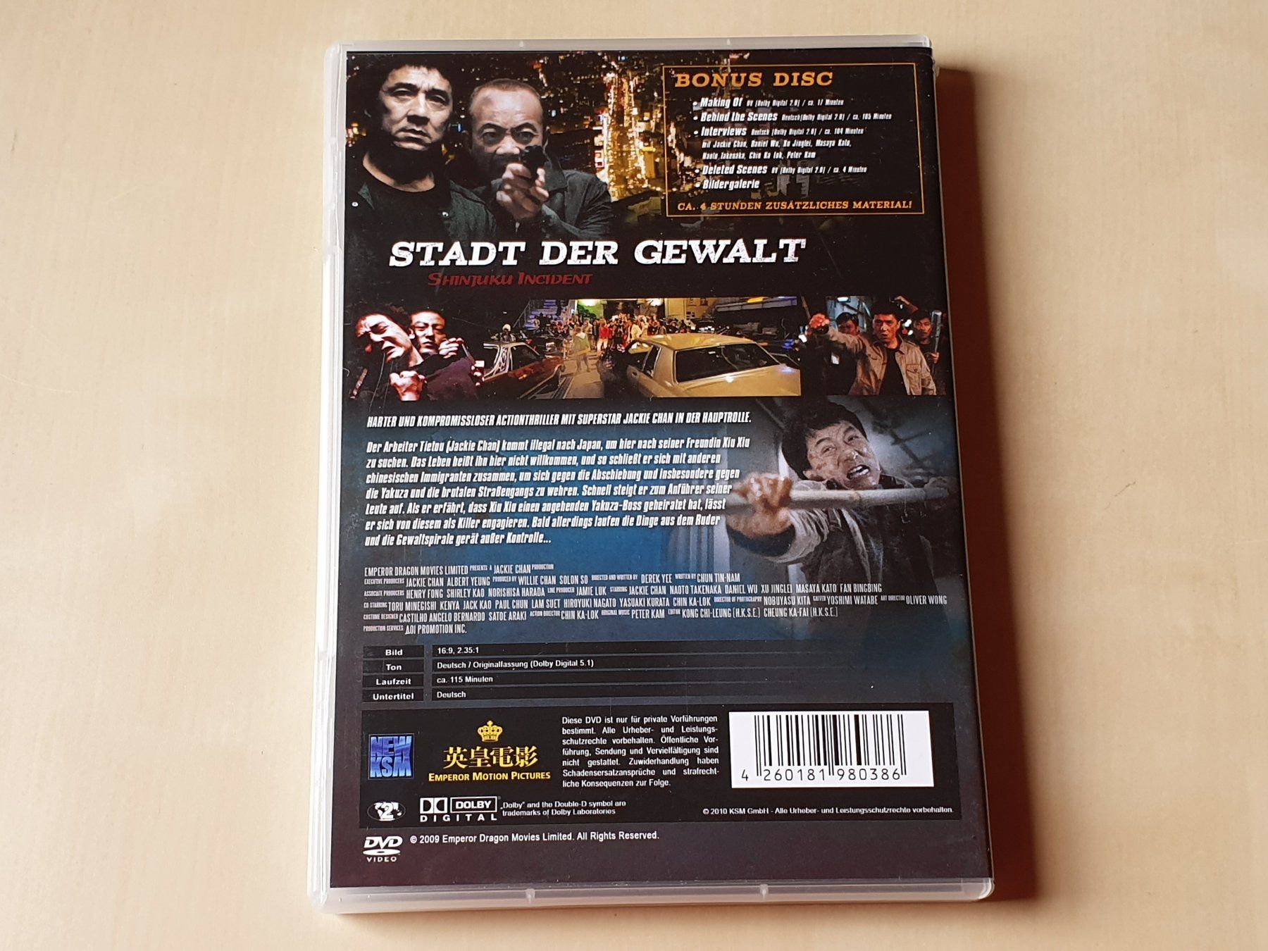 Tutti i DVDs: Stadt der Gewalt – Usato da Stansstad venduto da collectorsshop 1