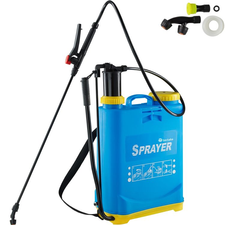 Drucksprüher 16L Akku - 100 PSI Power, 7 Düsen, Mit Ladegerät - Kompatibel Mit Makita 18V