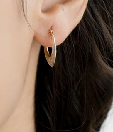 Orecchini pendenti & Orecchini a lobo: Damen-Ohrringe 9 k (375) Bicolor – Nuovo e nell'imballaggio originale da Hemmental venduto da Zirconwelt 2