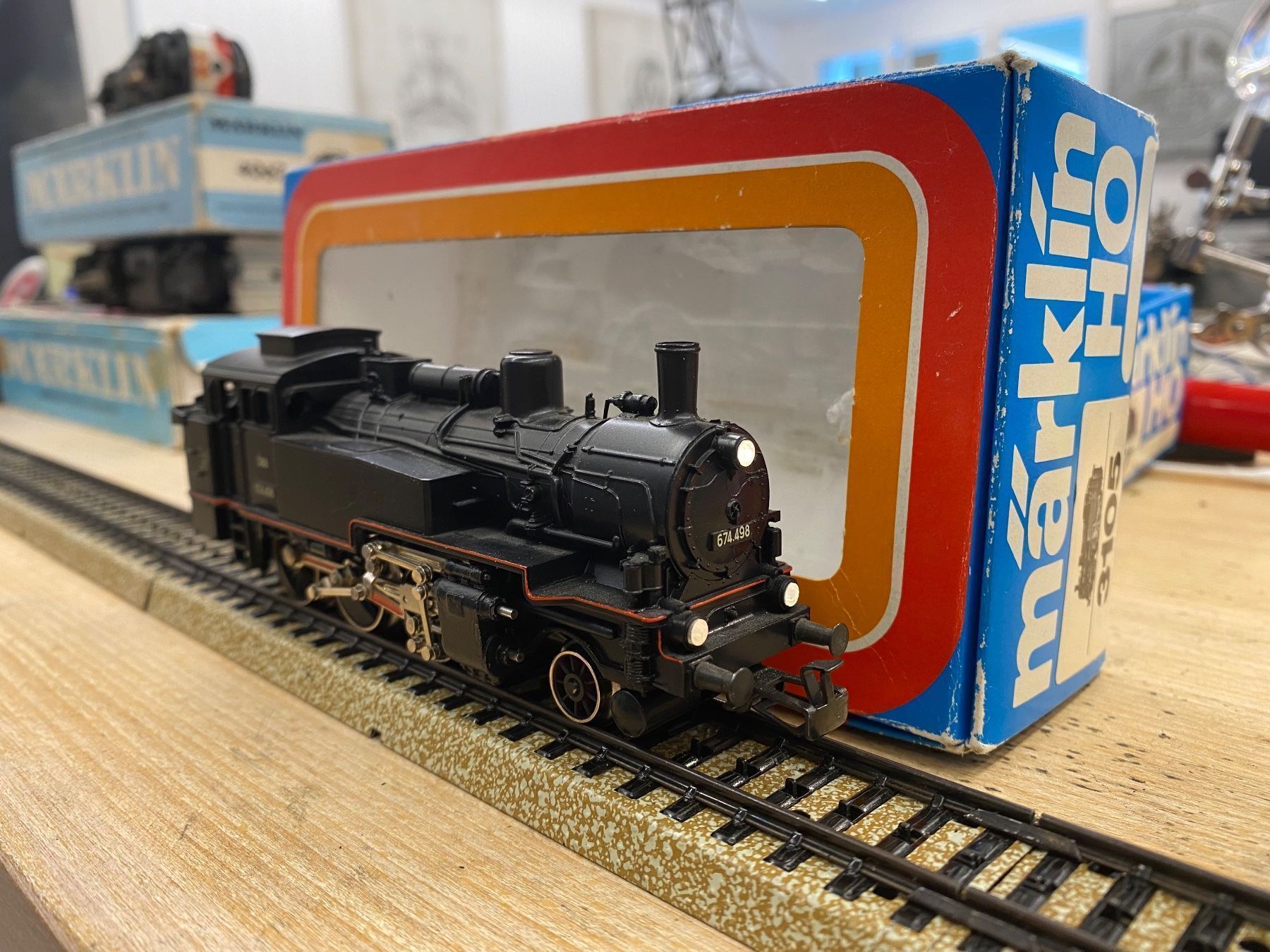 Märklin Modellini di ferrovie: Märklin 3105 ÖBB BR674 – Usato da Lupsingen venduto da New-Haven