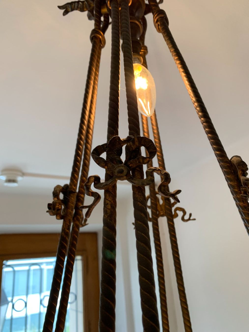 Lampadari & plafoniere: WUNDERBARE ANTIKE LEUCHTE AUS FRANKREICH – Usato da Zürich venduto da kostbares 3