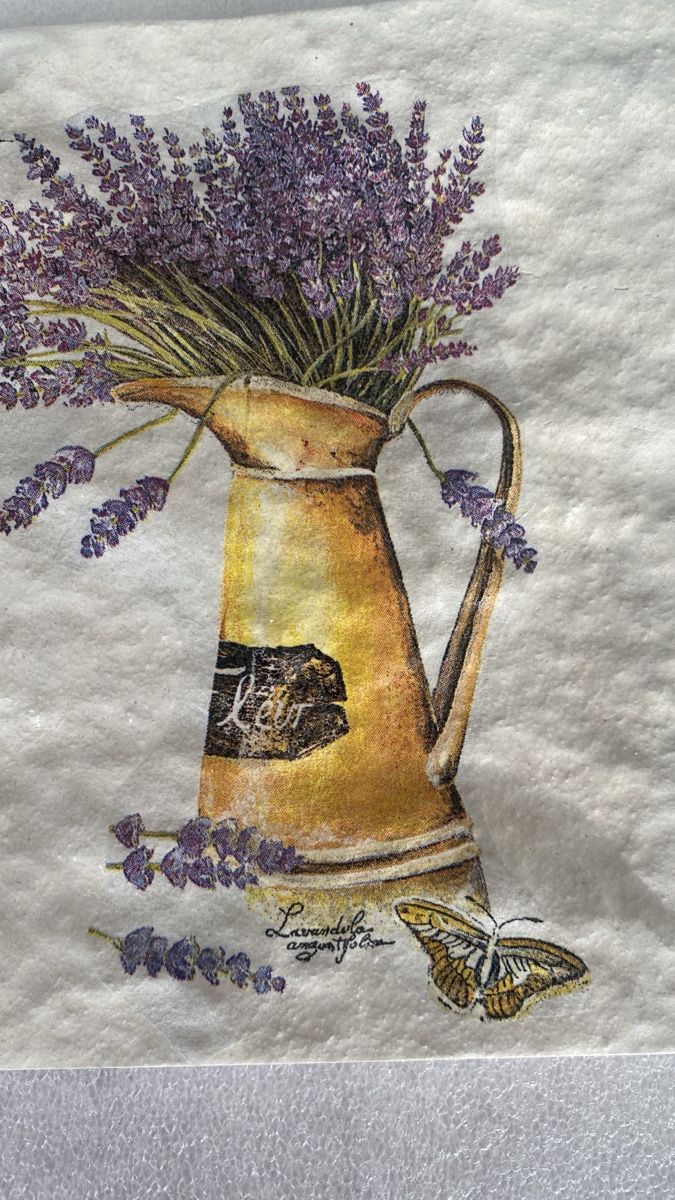 Foto & Immagini: Lavendel Bild Keramik Sommer Deko, NEU – Nuovo e nell'imballaggio originale da Magden venduto da slowia27 2