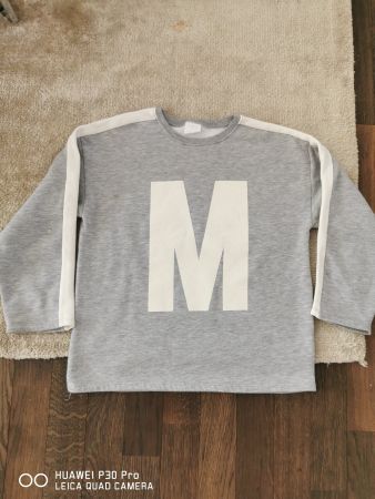 SWEATSHIRT mit "M" Aufdruck, 134, ZARA