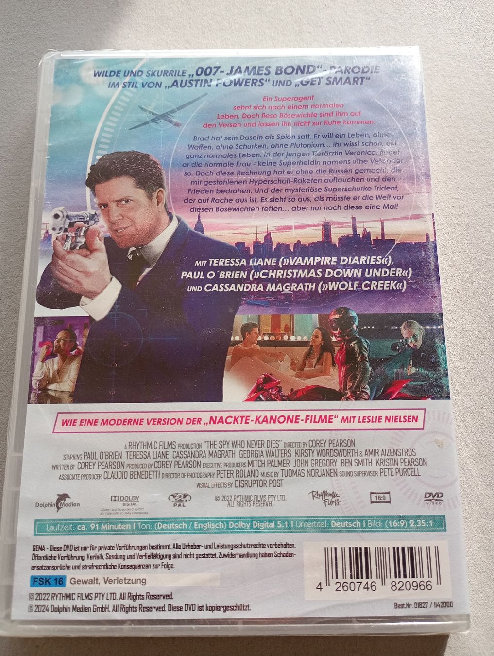 Tutti i DVDs: Der Spion der niemals stirbt. – Nuovo e nell'imballaggio originale da Zürich venduto da TaebL 1