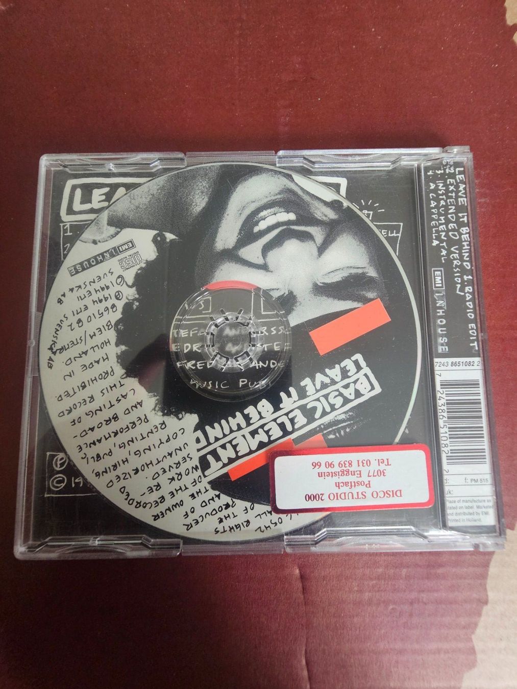 CDs: CD Single, Basic Element – Leave It Behind (Eurodance, 1994) – D'occasion à Biberist par Foolio0 1