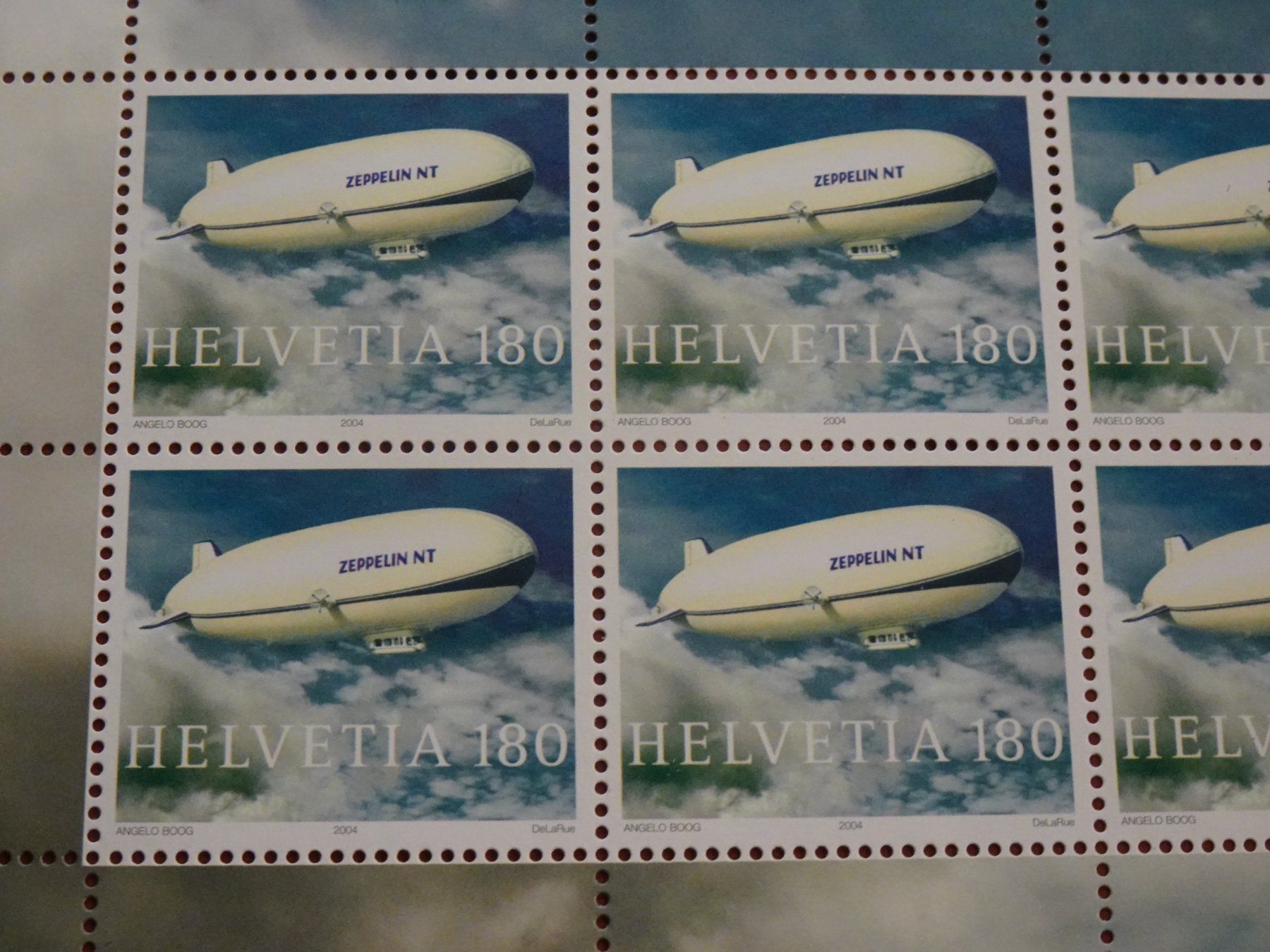 Alle Briefmarken: 2004, KLEINBOGEN POSTFRISCH, ZEPPELIN NT – Neu (gemäss Beschreibung) aus Eschenbach SG von eDaisy 1