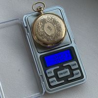 14K Gold Taschenuhr 