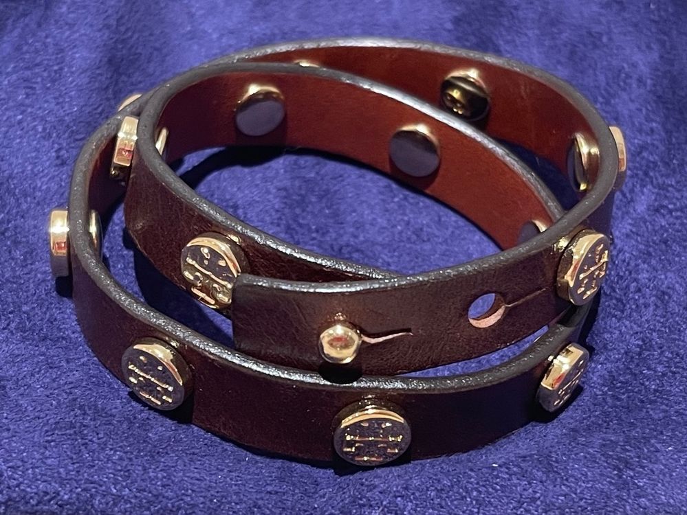 Trollbeads Lederarmband Braun ohne Verschluss günstig kaufen