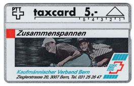 Kaufmännischer Verband Bern - seltene Firmen Taxcard