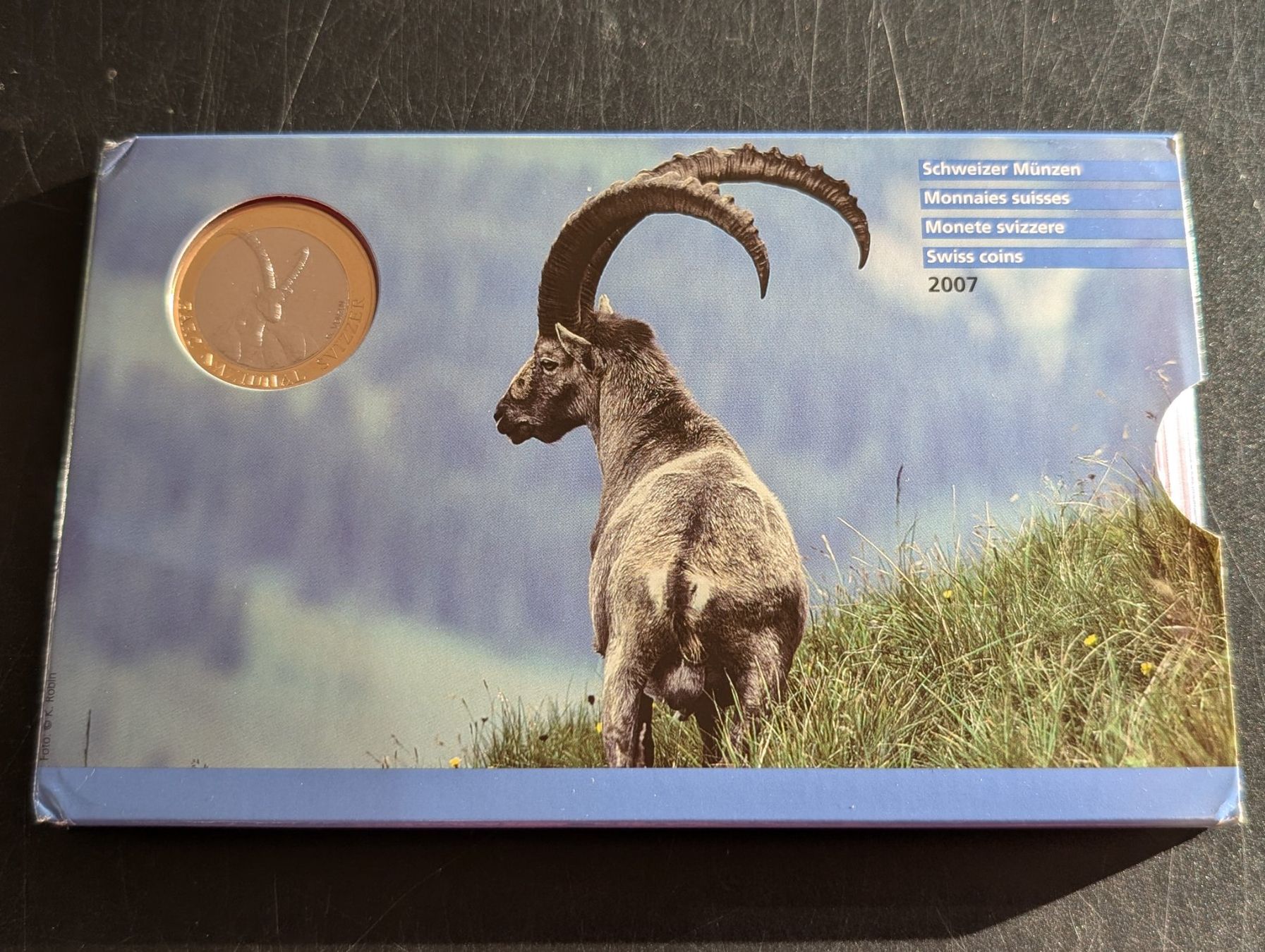 Tutti le monete: Münzsatz - Steinbock 2007 (Stempelglanz) – Usato da Härkingen venduto da Laaleeluu15