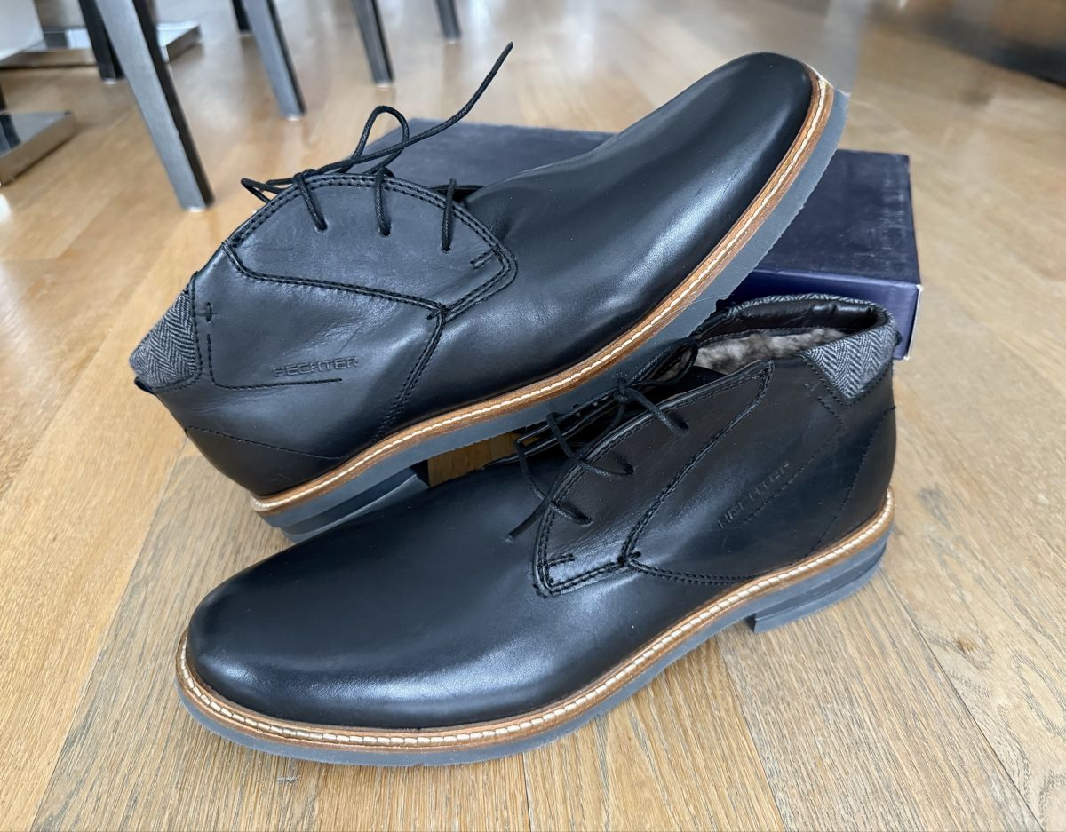 Scarpe da uomo: Lammfell Herrenschuhe Grösse 45 Neu! – Nuovo e nell'imballaggio originale da Reinach AG venduto da innamac 7