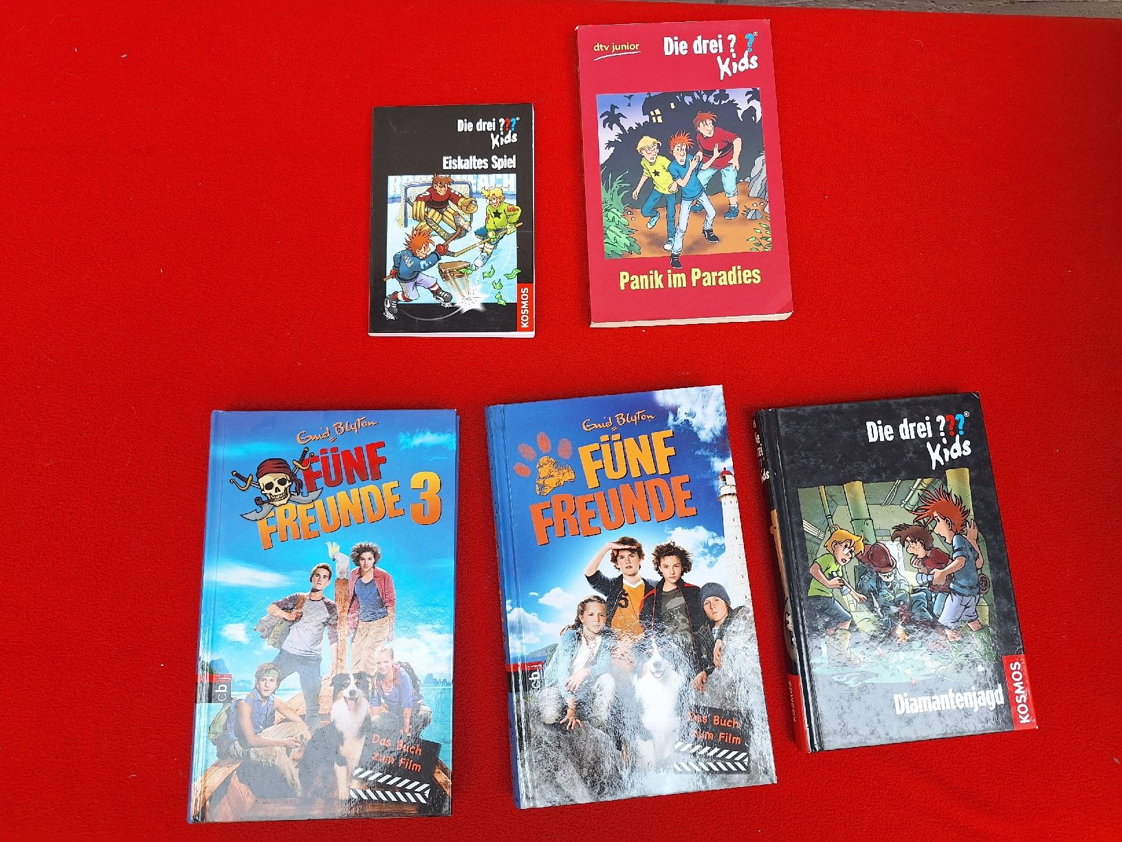 Bücher: Die 3 ??? und Fünf Freunde Bücherpaket – Gebraucht aus Ipsach von nik_6hkj