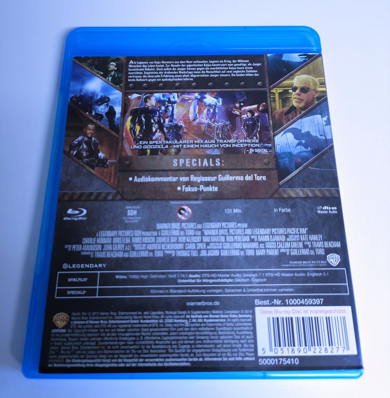 Tutti i DVDs: Pacific Rim (Blu-Ray) – Nuovo (secondo la descrizione) da Köniz venduto da Movieportal007 1