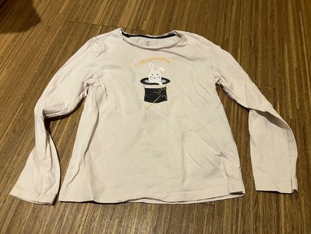 Langarmshirt, Gr. 128, mit Zauberhut