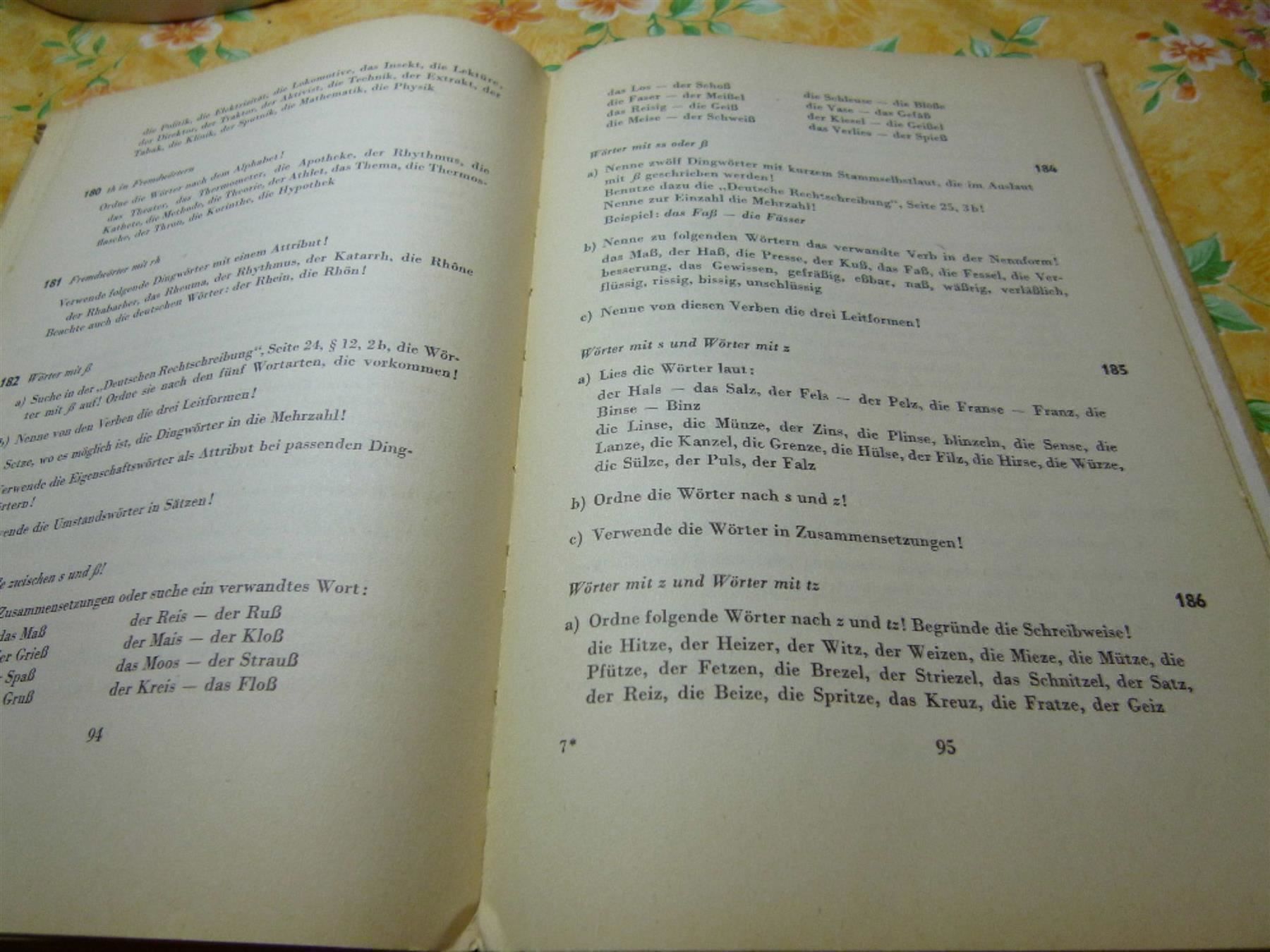 Libri: Unsere-Muttersprache-Klasse8 Lehrer Studium Uni  Lehrer DDR – Usato da Luzern venduto da leseratte24 8