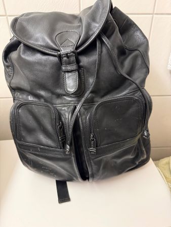 TUMI LEDER RUCKSACK