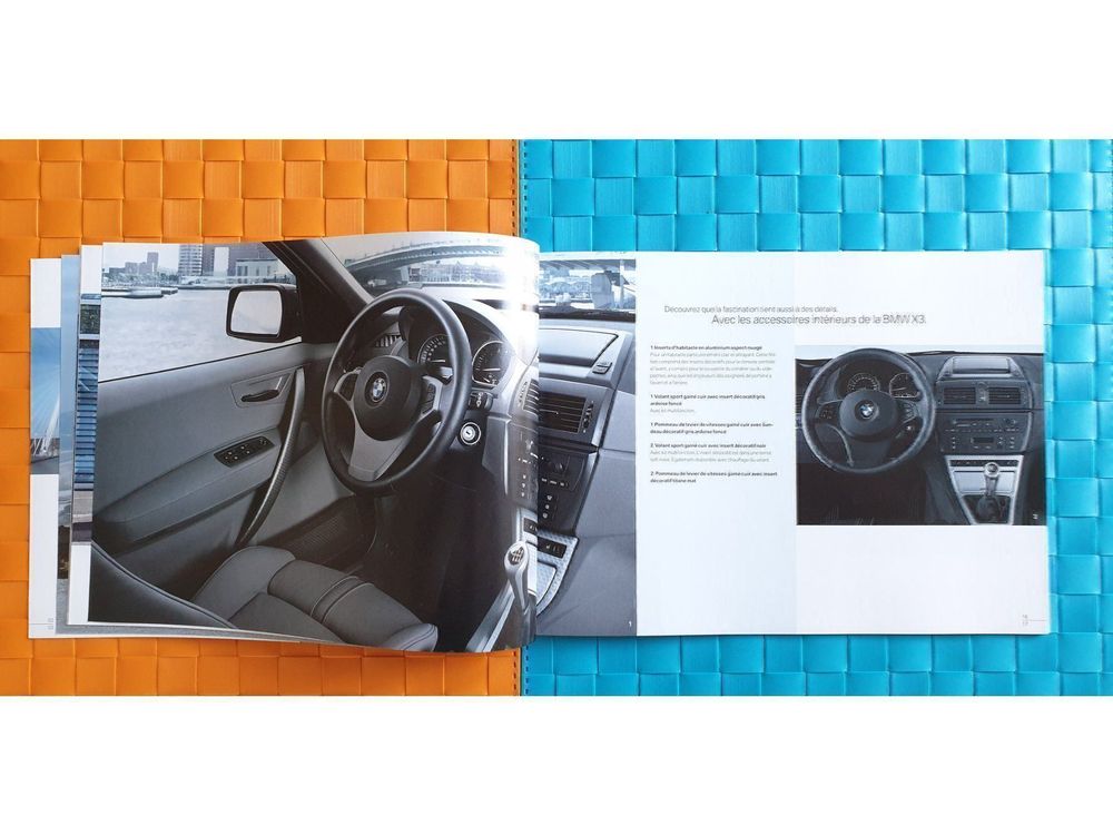 BMW X3 E83 ZUBEHÖR - Prospekt / Katalog