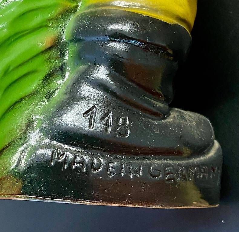Statuette: 2 Zwerge + 1 Reh mit Glasaugen – Usato da Zollikon venduto da LouisArmstrong 2