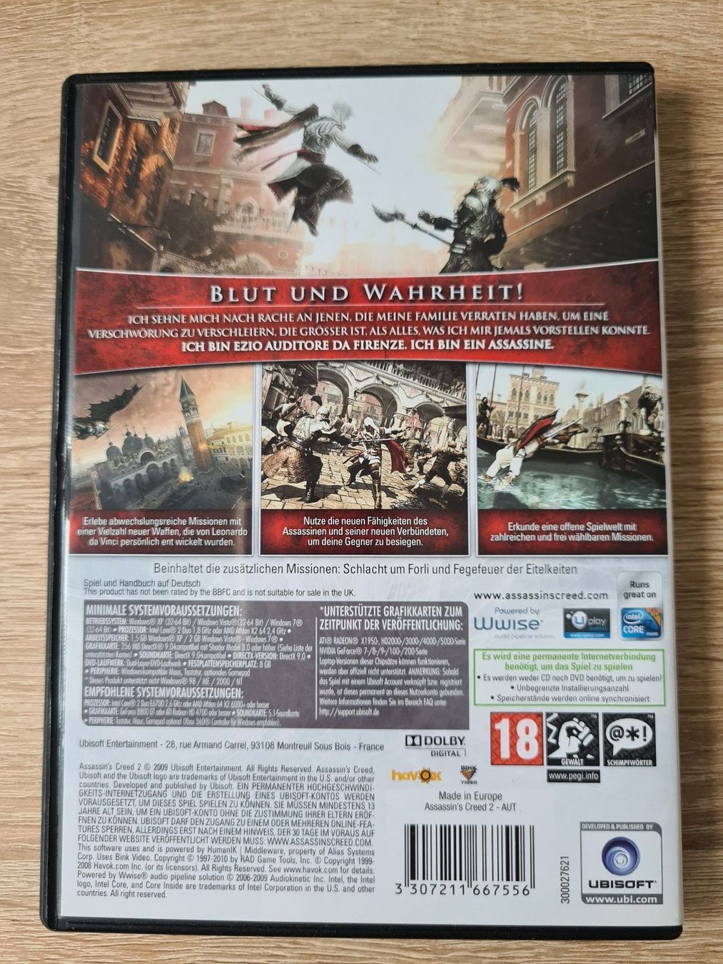 Giochi: Assassin's Creed II (Multilanguage) - PC – Usato da Carouge GE venduto da Franllo 1