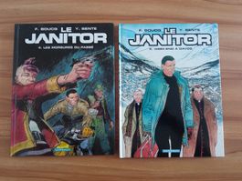 Lot de 2 BD Janitor F. Boucq Y. Sente used