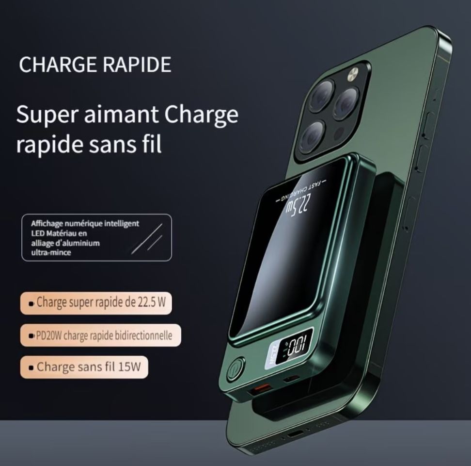 Batterie: Batterie externe sans fil magnétique – Nuovo e nell'imballaggio originale da Conthey venduto da Michel124 2