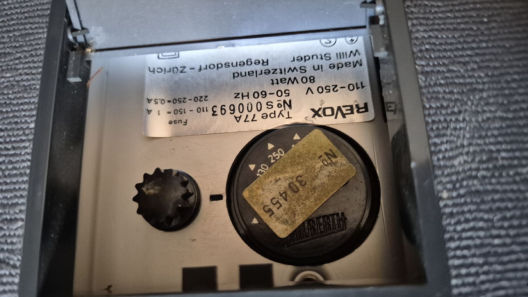Revox Bandmaschinen: Revox A77 Defekt – Gebraucht aus Rämismühle von beni0010 4
