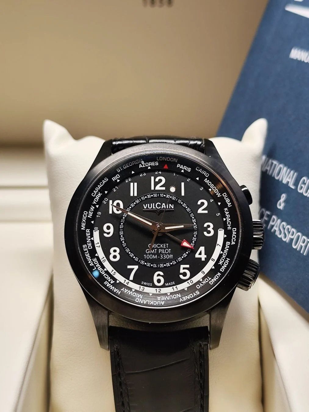 Vulcain Uhren: Vulcain Cricket GMT Pilot – Neu und originalverpackt aus Thalwil von malexx