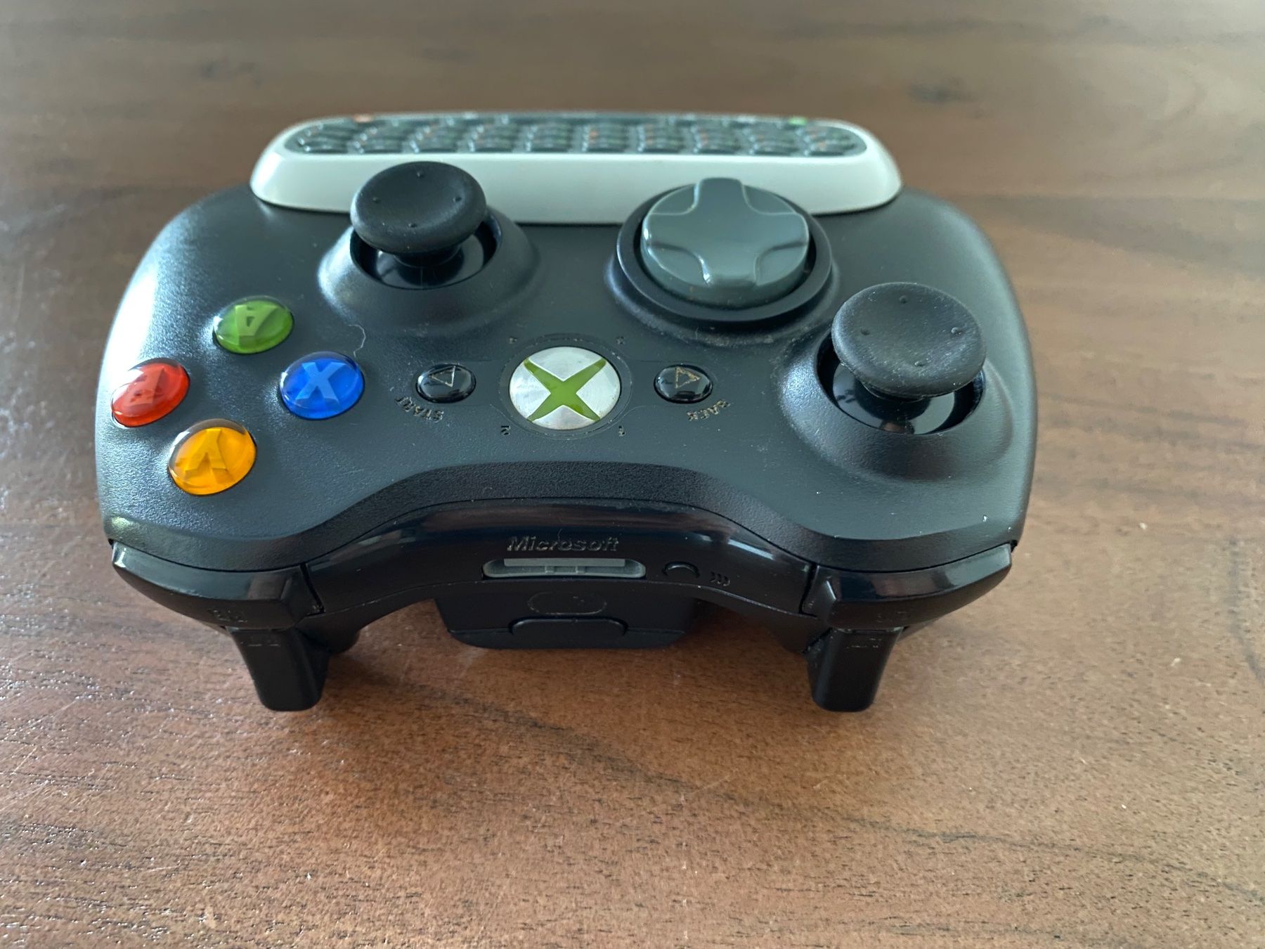 Microsoft Controller: Xbox 360 Controller schwarz inkl. Chatpad – Gebraucht aus Thunstetten von Virus_33 4