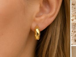 Ohrringe Damen 14 Karat