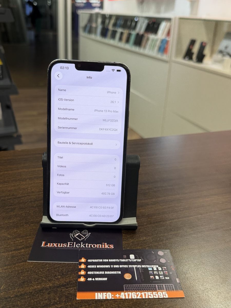 Apple Telefoni cellulari / Smartphones: iPhone 13 Pro Max 512 Gb – Usato da Uster venduto da jca_pr9r 1