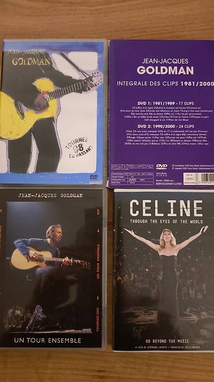 Tous les DVDs: Collection Jean Jacques Goldman – D'occasion à Bussigny par RicardoShop