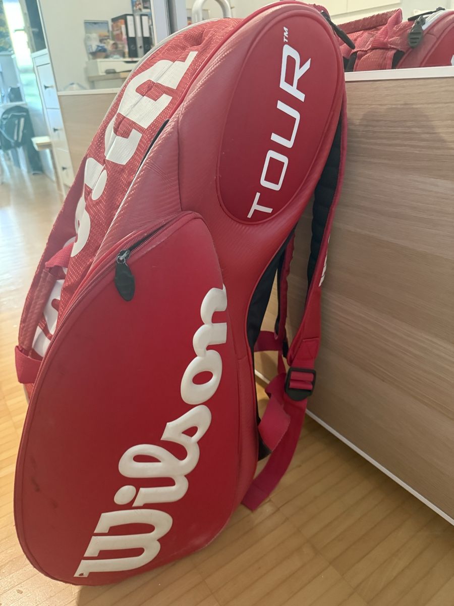 Wilson Sacs: Tennistasche Wilson Rot – D'occasion à Zürich par Riana6800 1