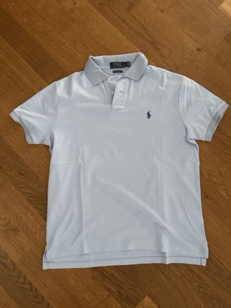 Polo Ralph Lauren Poloshirt hellblau Grösse M Slim Fit