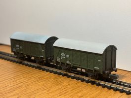 *e1349: 2 Güterwagen (Spur N)