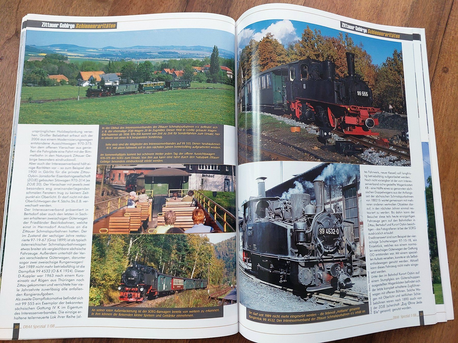 Zeitschriften & Magazine: Dampfbahn Magazin - Zittauer Gebirge – Gebraucht aus Schönenwerd von Steidi 7