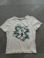 T-shirt con draghi FB Sister taglia S