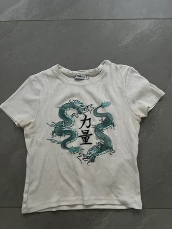 T-shirt con draghi FB Sister taglia S