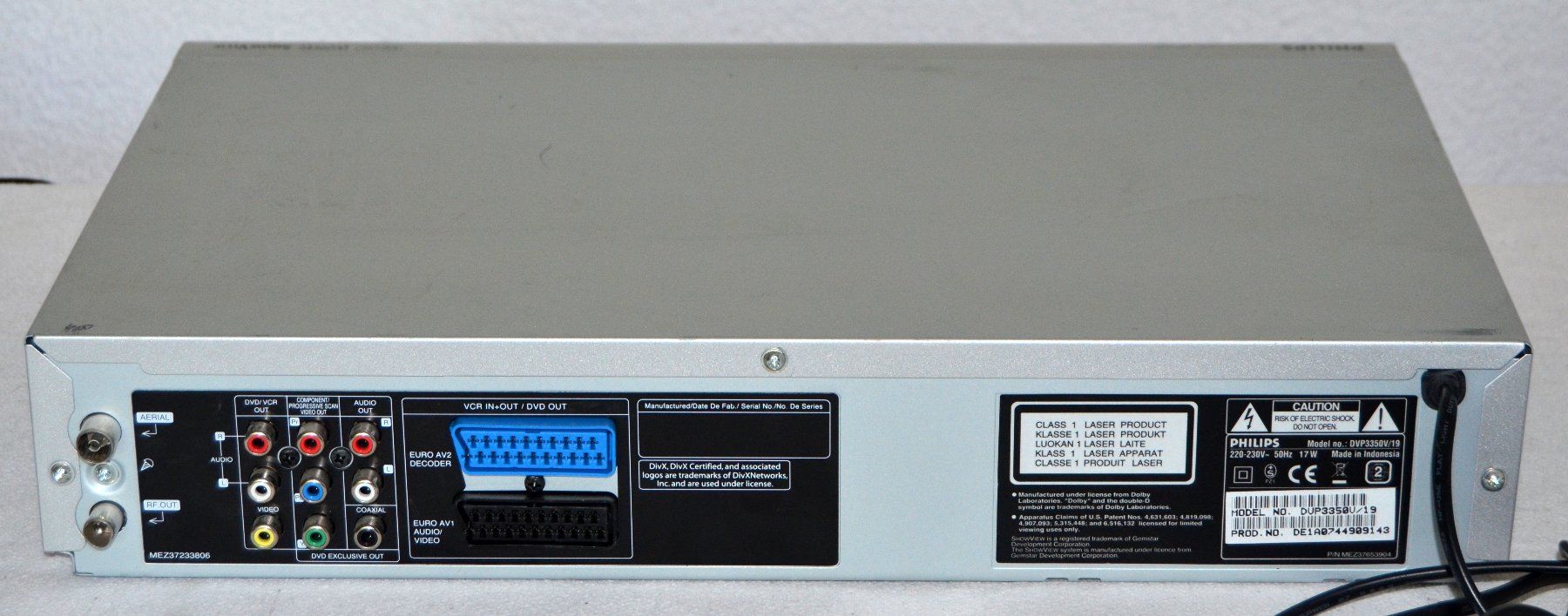 Philips Registratori: Combo DVD / VHS Philips DVP3350V – Usato da Collonges venduto da arashee 2