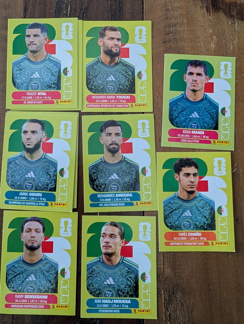 Panini Cartes à collectionner: Panini Algeria – Neuf (Voir description) à Gebenstorf par fa1zz