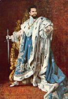 KUNST: König Ludwig II, nach Gabriel Schachinger
