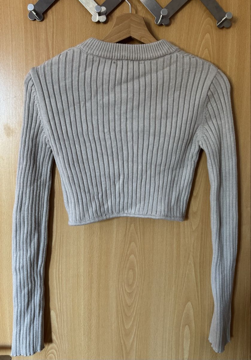 Bershka Maglioni & Felpe: Strickpullover in Beige, Crop Style – Nuovo (secondo la descrizione) da Ins venduto da maximal_30CHF 1