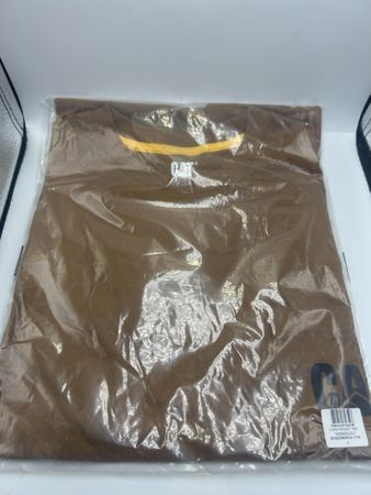 Original CAT T-Shirt, Bronze/Marron, Grösse L, Neu!
