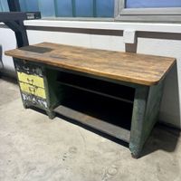 Gelegenheit: Antiker Werktisch / Werkbank im Industrial Look