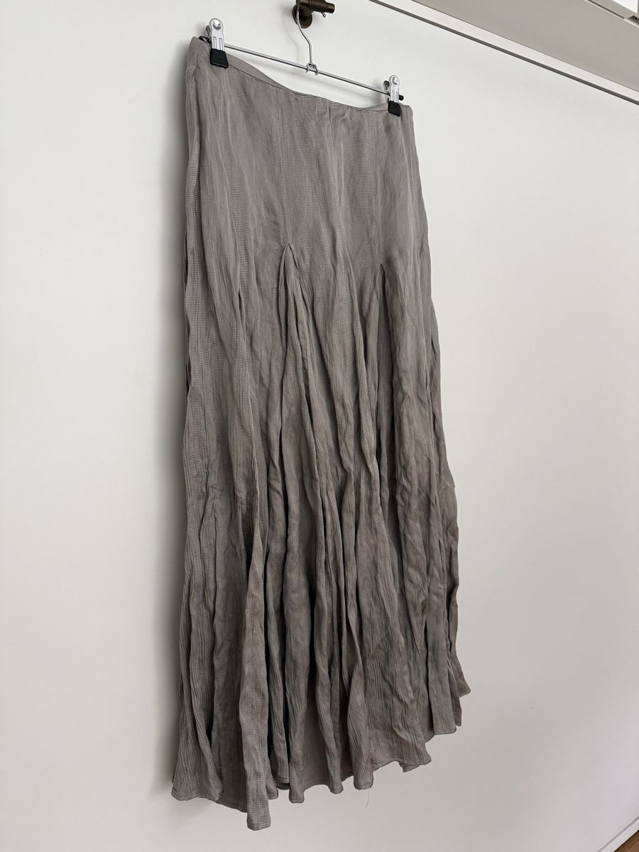 Massimo Dutti Gonne: Massimo Dutti Studio long silver skirt NEW – Nuovo (secondo la descrizione) da Zürich venduto da eve_m2gr 1