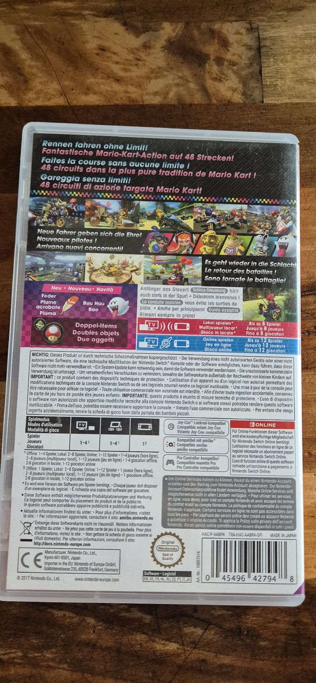 Nintendo Giochi: Nintendo Switch Mario Kart 8 Deluxe – Usato da Wuppenau venduto da Suenneli10 1