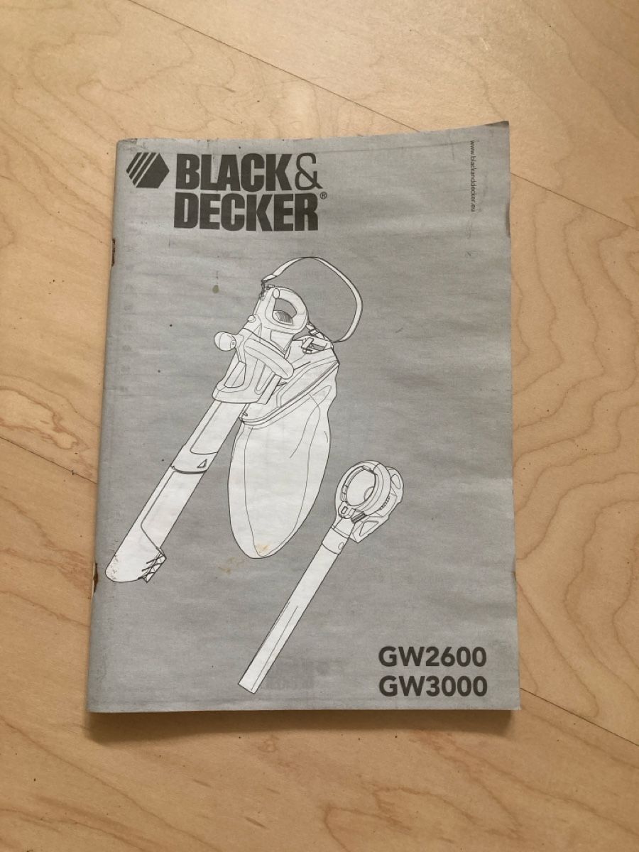 Soffiatori & Aspiratori per foglie: Black und Decker Laubsauger – Usato da Kirchberg BE venduto da gab_x6wb 1