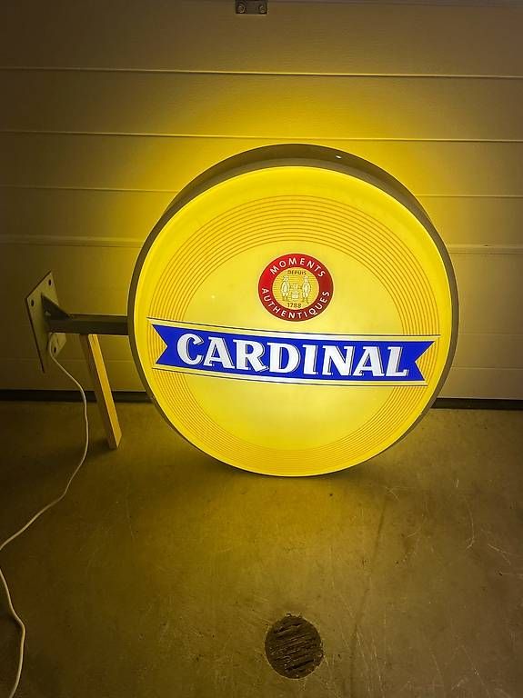 Lampade: Cardinal Bier Leuchtreklame – Usato da Ettingen venduto da Donald4107