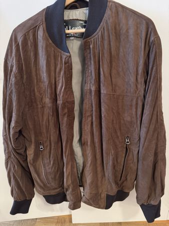 Italienische Echtleder Jacke, Top Zustand, Grösse XL!