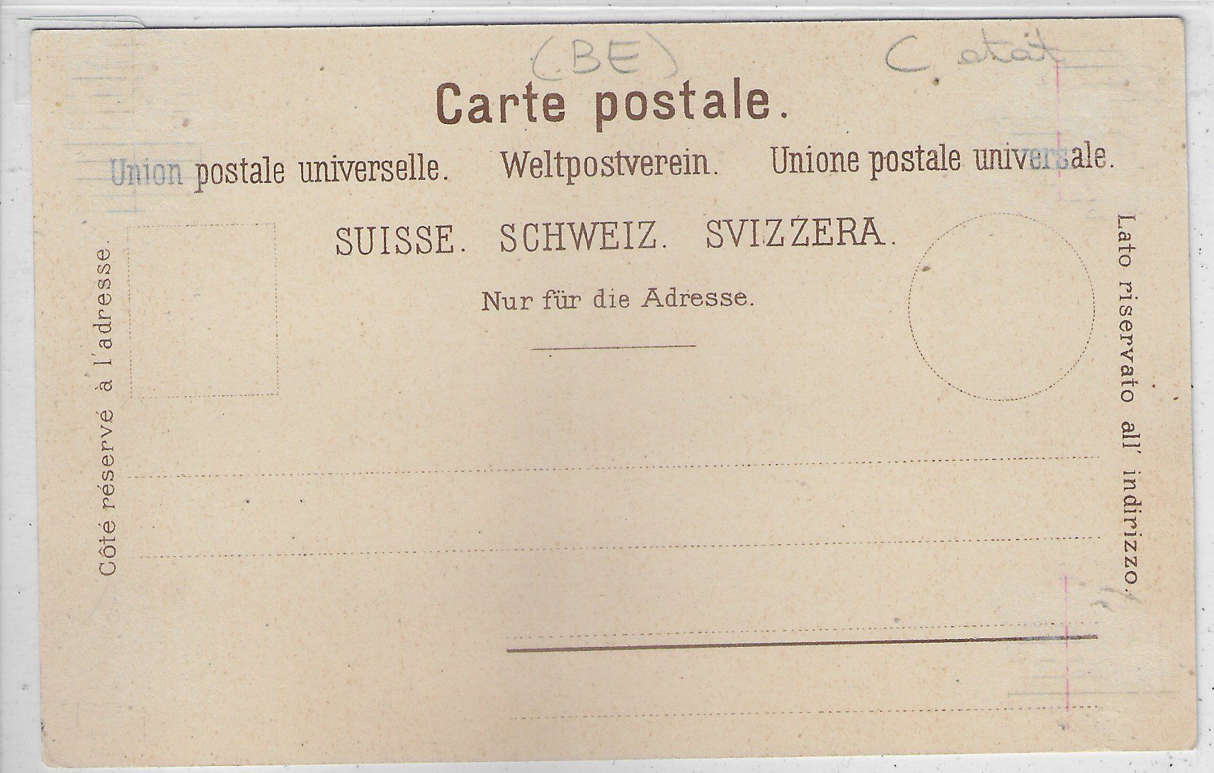 Cartoline postali: Wengernalp Station mit Bahn – Usato da Ettingen venduto da Kartenplanet 1