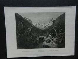 Roseg Gletscher von Huber